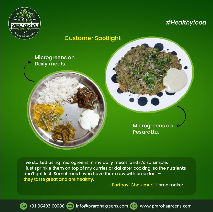 Meals & Pesarattu 