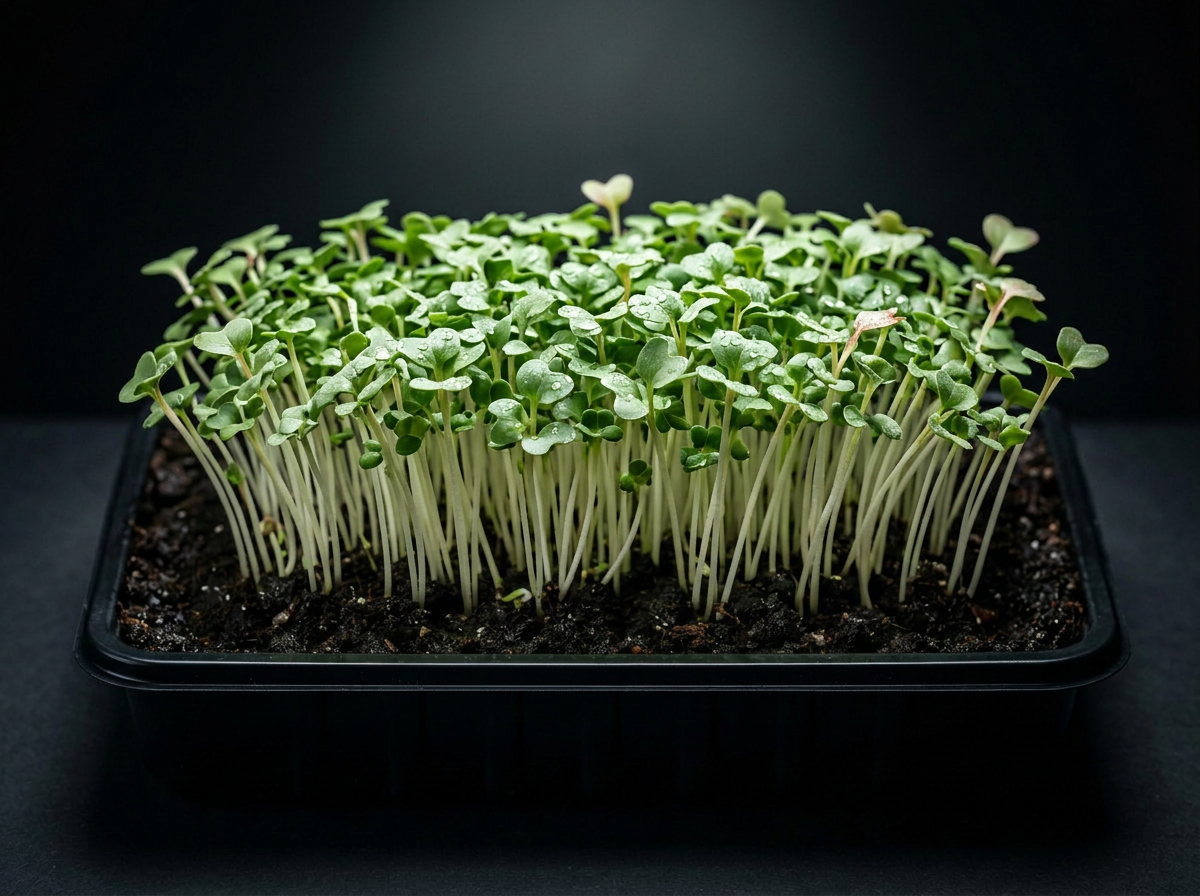 Radish White - Fresh Organic Microgreens