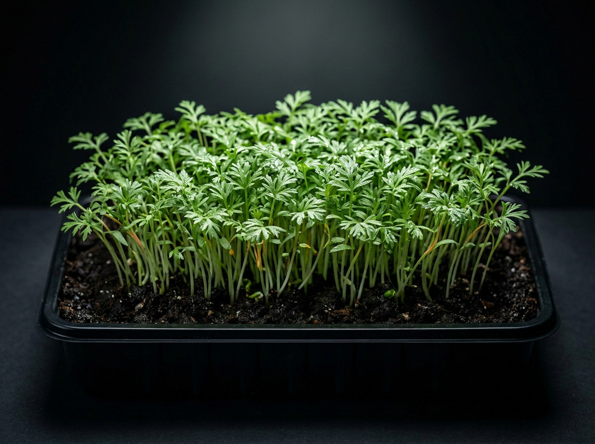Carrot - Fresh Organic Microgreens